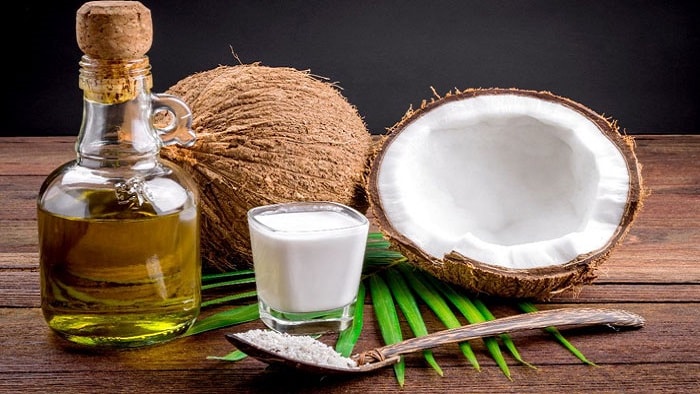 hair treatment oil of coconut tree