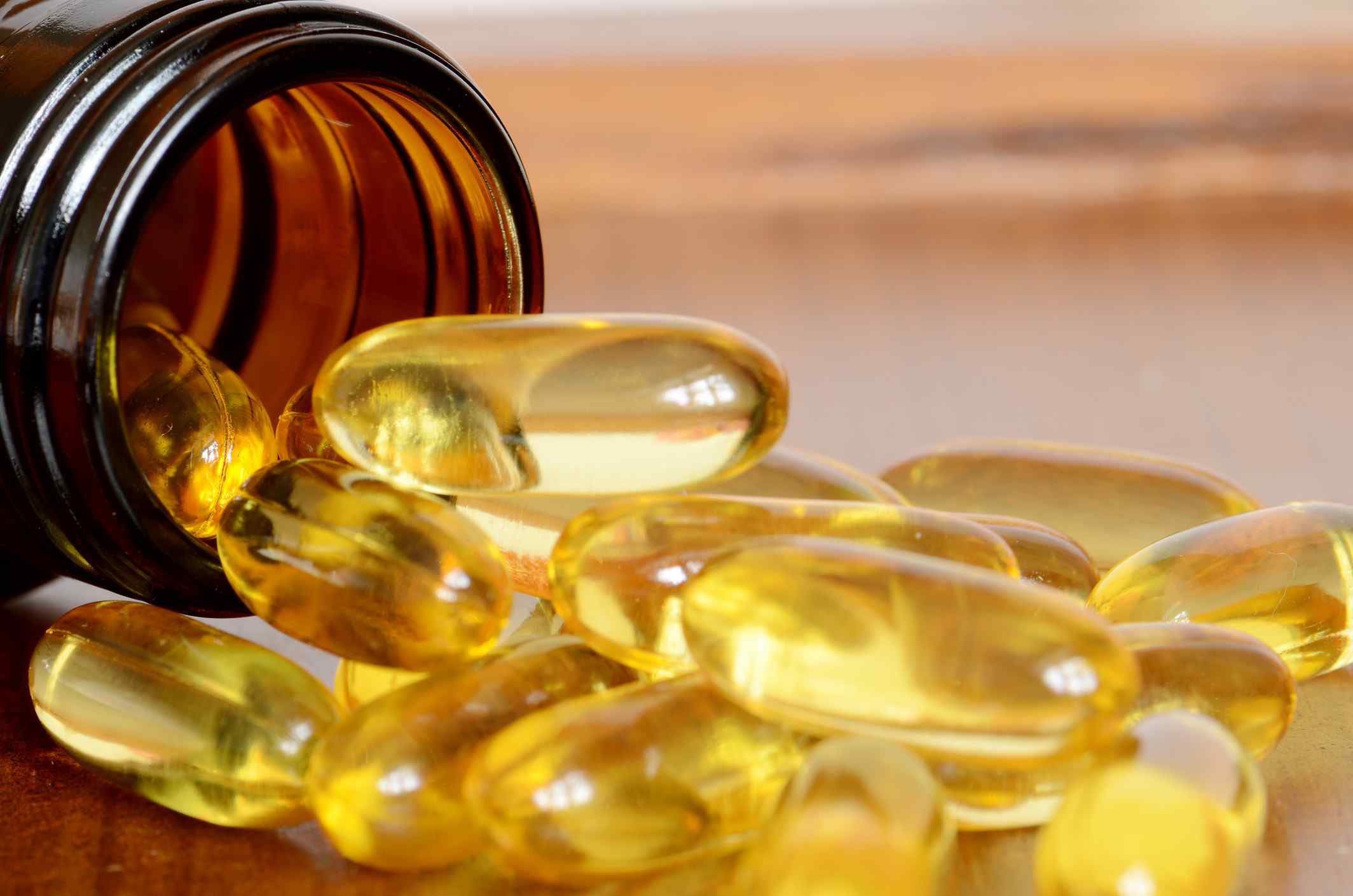 The oil is loaded with omega-3 fatty acids, which are super good for you.